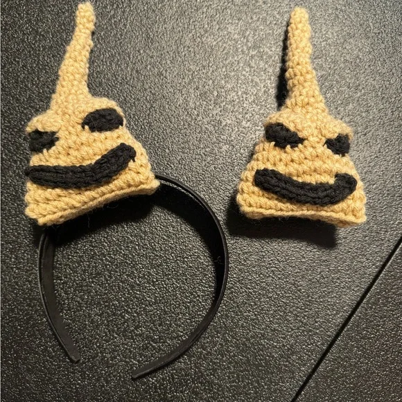Handmade Crochet Oogie Boogie Headband - Picture 3 of 4